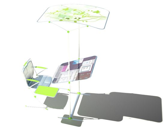 acacia workstation