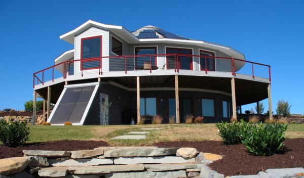 Modern Round home_2