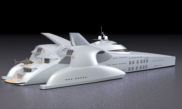 Superyacht Moonset Concept